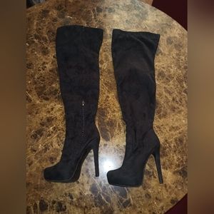 Thigh high boots